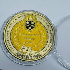 GU270アメリカ記念メダル マイケル大天使 勲章 軍事栄誉メダル チャレンジコイン 外国硬貨 海外古銭 コレクションコイン 貨幣 重さ約29g