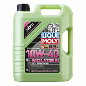 LIQUI MOLY リキモリ モリジェンニュージェネレーション 10W40 5L 9951 エンジンオイル 10W40 5L 5リットル Molygen New