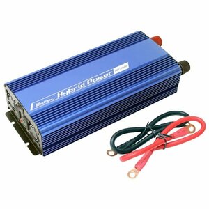 【送料無料】 大自工業 メルテック USB＆コンセント DC12V 1500W SIV-1500 バッテリー直接電源 ACコンセント２口 USBポート２口