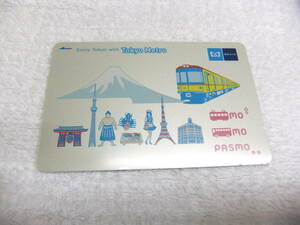  rare rare less chronicle name PASMO Pas mo memory IC card ENJOY TOKYO WITH TOKYO METRO depot jito only scratch equipped 555ZZ