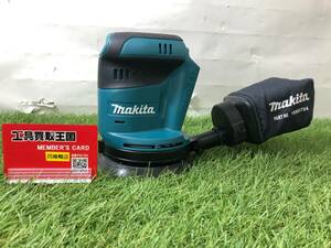 中古品 電動工具 ★makita(マキタ) 125㎜ 18v充電式ランダムオービットサンダ (本体のみ) BO180DZ. 研磨. IT8P1Y9426LG