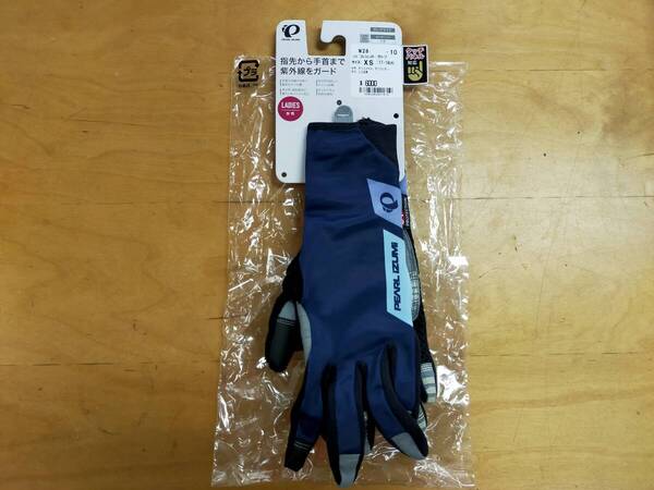 W28 -10 UV フルフィンガー グローブ XSサイズ アビス PEARL IZUMI パールイズミ