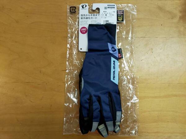 W28 -10 UV フルフィンガー グローブ Mサイズ アビス PEARL IZUMI パールイズミ