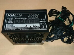 Enhance 800W ATX電源 80PLUS-TITANIUM ATX-1880GA1 (O52318)