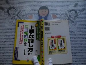 ハードカバー本S.no.92　上手な話し方が面白いほど身につく本　櫻井弘　中経出版