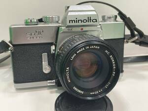 【B14838TY】minolta ミノルタ SRT Super 本体 レンズ ROKKOR-PF 1:1.7 f=50mm ジャンク品 MF マニュアルフォーカス