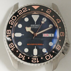 セイコー SEIKO 腕時計 7S26-0020 カスタム品 ブラックベイ ドーム型風防 中古 動作品 現状品 1円～