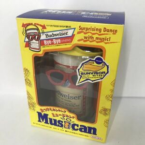 J270-CH3-1087 TAKARA タカラ Budweiser バドワイザー Musican ミュージカン 玩具 コレクション ※動作確認済