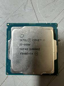 Intel CPU / Core i5-9500 / 3.00GHz / SRF4B / X946E454 / 現状品 動作未確認 03