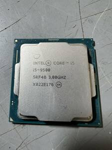 Intel CPU / Core i5-9500 / 3.00GHz / SRF4B / X022E176 / 現状品 動作未確認 21