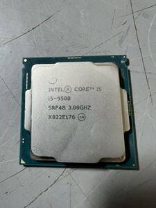 Intel CPU / Core i5-9500 / 3.00GHz / SRF4B / X022E176 / 現状品 動作未確認 22