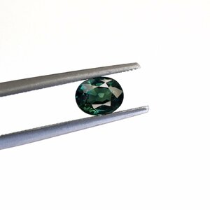 【1円新品】｜0.82ct VS等級 通常加熱 天然ブルーグリーンサファイア｜中宝研ソーティング対応｜【価額交渉 有】｜【3万円以上 5千円割引】