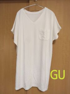 GU　ロング Tシャツ　 半袖