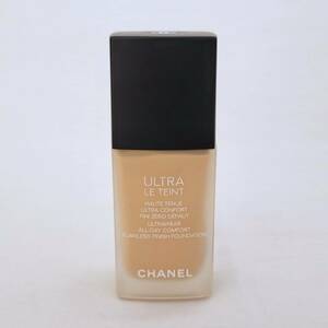 【3984】CHANEL シャネル ULTRA LE TEINT ウルトラ ル タン フリュイド B10 ファンデーション 30ml 化粧品 コスメ