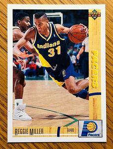 1991-92 Upper Deck Reggie Miller Indiana Pacers #256