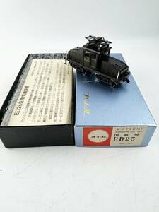  редкий подлинная вещь 1 иен ~ka погружен в машину модель магазин KTM ED25 электрический локомотив HO gauge железная дорога модель 