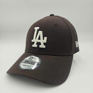 ニューエラ 9FORTY LA ロゴ キャップ 【ブラウン】MLB メジャーリーグ NEW ERA 帽子