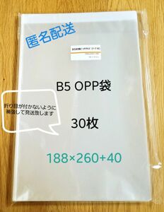 B5 OPP袋 30枚