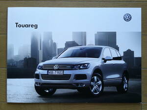 ** Touareg (7PCGRS/7PCGEA type ) catalog 2013 year version 42 page accessory pamphlet attaching Germany Volkswagen crossover SUV**
