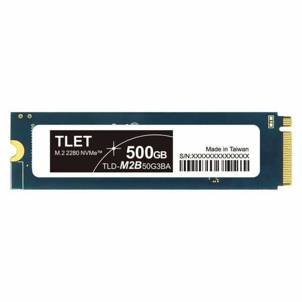 新品未開封品 500GB M.2 SSD 東芝エルイートレーディング NVMe PCIe3.0×4 TLET