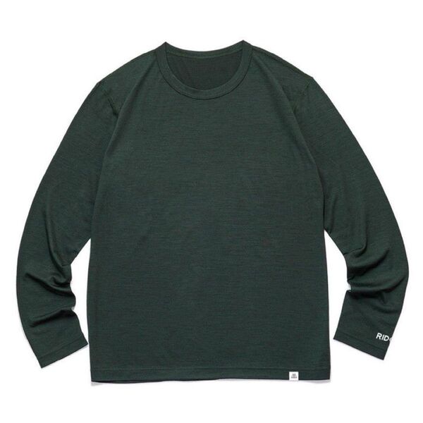 RIDGE MOUNTAIN GEAR リッジマウンテンギア Mens Merino Basic Tee Long Sleeve