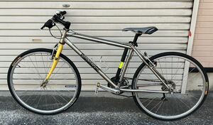 パナソニック　マウンテンバイク チタンフレーム　日本製　２６インチ　Panasonic パナチタ　自転車　MTB