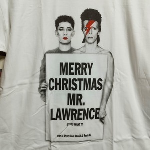 映画『戦場のメリークリスマス』海外版 Tシャツ 【XLサイズ】 DAVID BOWIE 坂本龍一　デヴィッドボウイ　ビートたけし