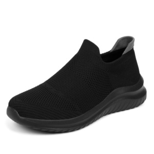 * black * 41(25.5cm) * slip-on shoes casual running men's pmysn32 running shoes slip-on shoes casual shoes 