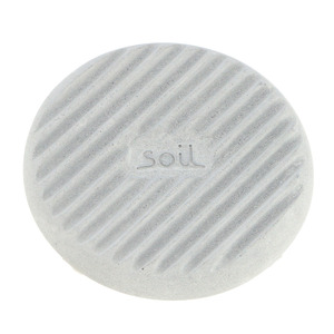 ☆ CIRCLE 珪藻土 soil 通販 生ゴミ ゴミ箱 消臭 炭 リサイクルアッシュ 約W8×D8×H1.5cm ソイル SOIL soil Soil FRESHEN for trashcan