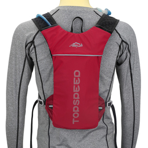 * red * running bag marathon rucksack light weight l498a running bag hydration rucksack water supply bag backpack 