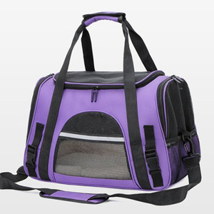 * purple * pet carry bag folding travel zhcb600 pet carry bag folding pet Carry back Carry back 