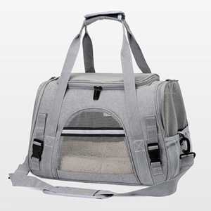 * gray * pet carry bag folding travel zhcb600 pet carry bag folding pet Carry back Carry back 