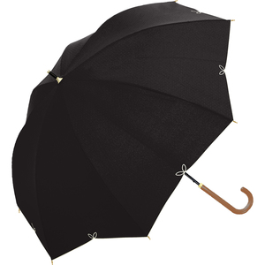 ☆ ブラック ☆ Parasol UV 晴雨兼用 傘 55cm parasol 傘 55cm 長傘 レディース 雨傘 日傘 晴雨兼用 かさ カサ 晴雨兼用傘 婦人傘