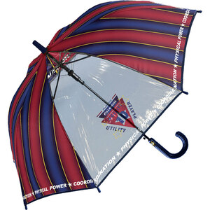 * mid Fielder / красный * для мальчика длинный зонт 55cm зонт Kids 55cm мужчина детский Jump одним движением 55 55 см Jump зонт 
