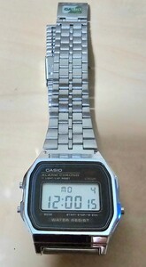 カシオ　チープカシオA159W CASIO カシオ 腕時計 チプカシ デジタル腕時計 メタルバンド クォーツ