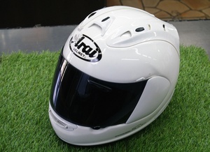 [ジャンク品] Arai RX-7 RR 5 V アライ フルフェイス ヘルメット 59.60cm 2008年製造 塗装 修理ベース　L