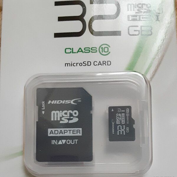 HIDISC HDMCSDH32GCL10UIJP3 （32GB） microSDカード