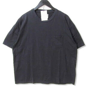 stein シュタイン 半袖Tシャツ ST.158 OVERSIZED POCKET TEE コットン オーバーサイズ 日本製 DARK NAVY S タグ付き 27106246