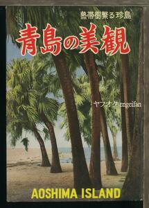 ♪絵葉書24489b┃青島の美観6枚袋付┃宮崎県 カラー┃