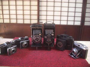 クラッシックカメラ 蛇腹カメラ　各種　合計６台　ジャンク　bm4