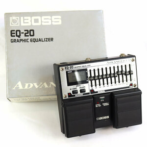 【中古】 イコライザー BOSS EQ-20 Graphic Equalizer ADVANCED EQ グラフィックイコライザー グライコ ギターエフェクター