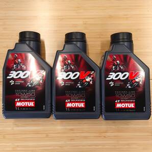 NEWボトル 正規品 送料無料 MOTUL モチュール 300V2 (スクエア) 300V2 Factory Line Road/ Off Rord 10W50 1L×3本 3L オイル