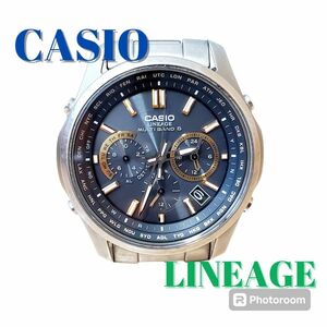CASIO リニエージ LINEAGE LIW-M610TDS ソーラ電波時計 チタン カシオ 腕時計