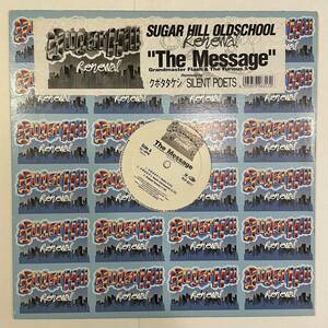 【12inchレコード】Grandmaster Flash & The Furious 5 「The Message (Remixes By クボタタケシ/Silent Poets)」 P-Vine Records PLP-6317