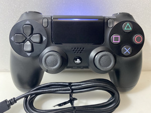 PS4 ワイヤレスコントローラー（DUALSHOCK4） ジェット・ブラック CUH-ZCT2J