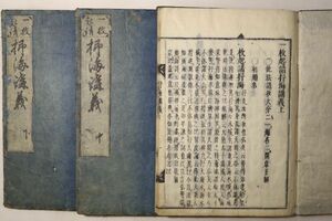 「一枚起請抒海講義」丁子屋三郎兵衛 寛文11年 上中下巻3冊揃｜仏教 仏書 仏教書 経典 経本 浄土宗 知恩院 法然上人 古書 和本 古典籍 t37