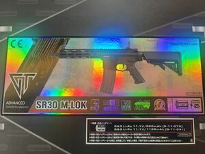 G&G SR30 M-LOK ブラックモデル 電動ガン 対象年令18才以上 ※MOSFETETU搭載モデル 電子トリガーユニット