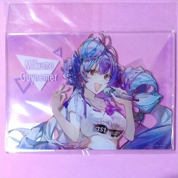 マクロスΔ ワルキューレ 衣装展 アクリルボード 美雲 アクリルパネル