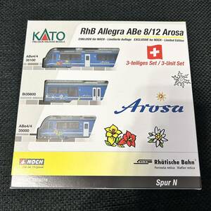 KATO 7074076 レーティッシュ鉄道 RhB Allegra ABe8/12 Arosa #3500　 カトー Nゲージ