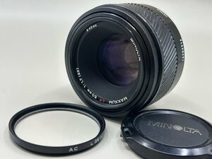 [ operation verification ending ] MINOLTA Minolta MAXXUM AF 50mm F/1.7 AF lens auto focus standard lens 